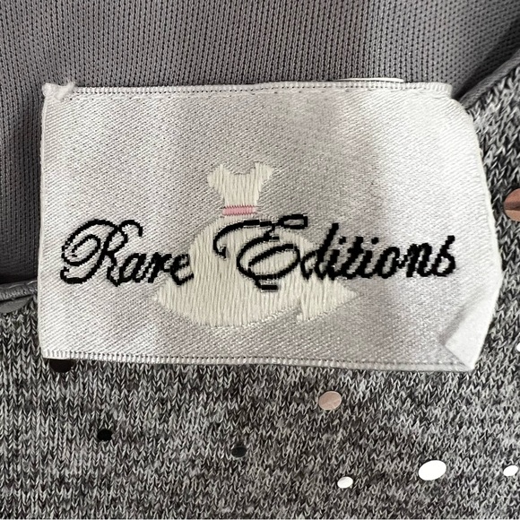 Rare Editions Big Girls Hacci Dress Sz 12 - Picture 3 of 11